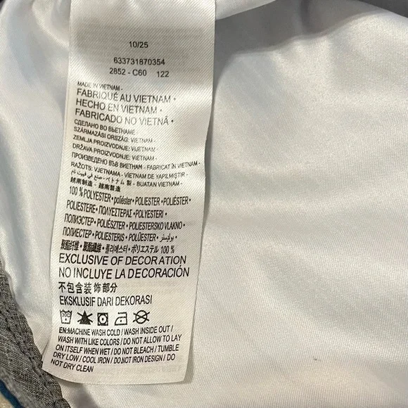 Hurley Boys Shoreline Striped Board Shorts Blue White - Size 10/25 EUC - Picture 5 of 5